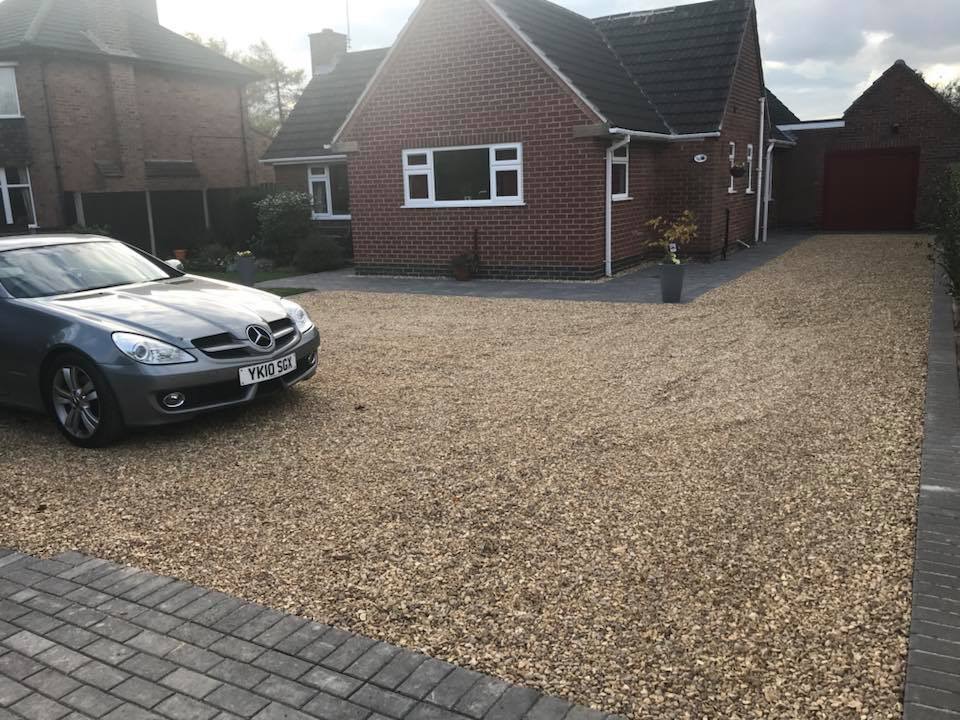 gravel driveway