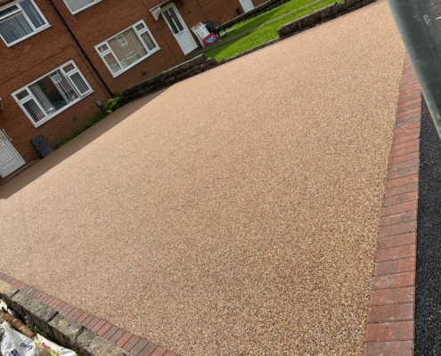 resin driveway completed in Cleethorpes