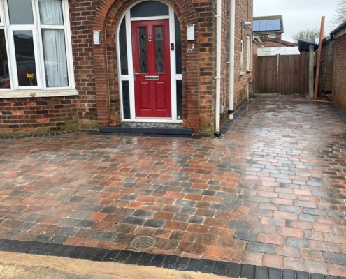 block paving driveway completed in Scunthorpe